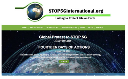 Global Protest to Stop 5G